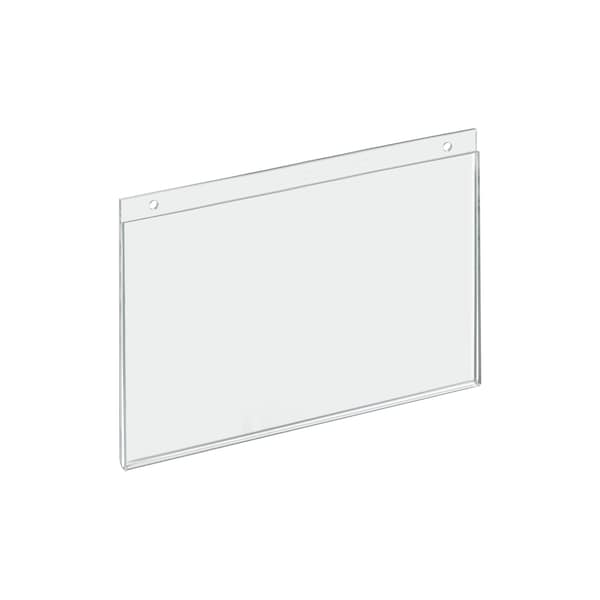 Azar Displays 11"W x 7"H Wall U-Frame w/ Holes, PK10 162717 - main